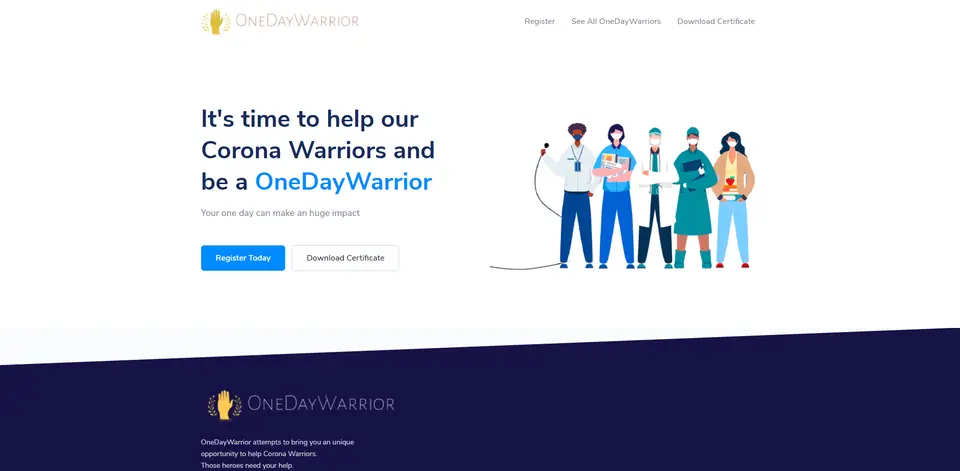 OneDayWarrior: screenshot