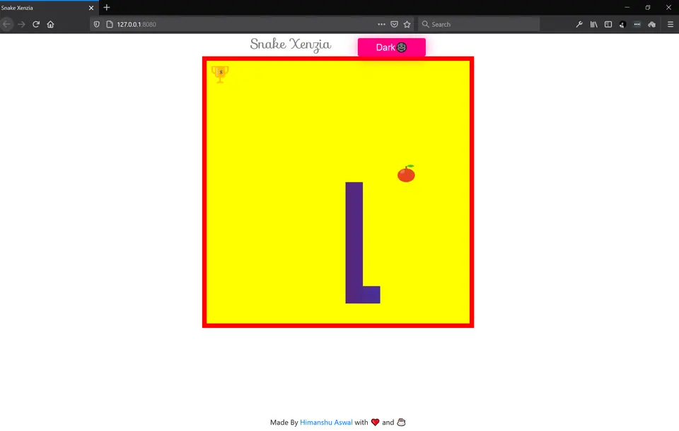 Wormy: screen 2