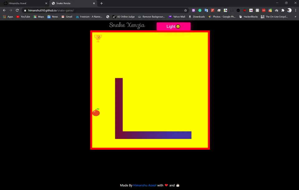 Wormy: screenshot